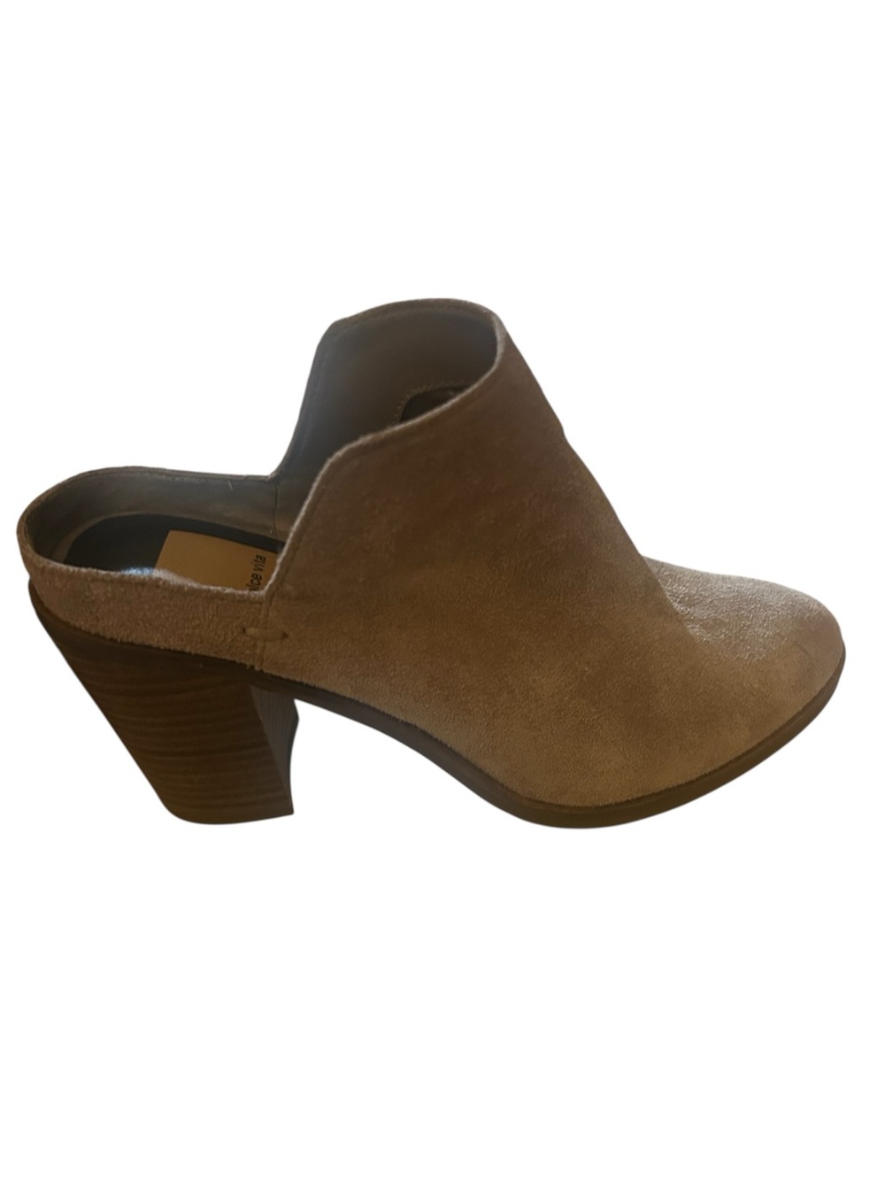 Dolce Vita ‘Selene’ Tan Suede Heeled Mules
